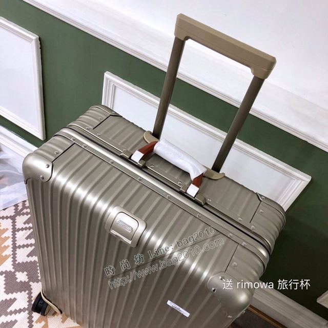 Rimowa拉杆箱 66613 日默瓦拉箱 德國漢莎航空波音747版 全鋁鎂合金行李箱xzx1081